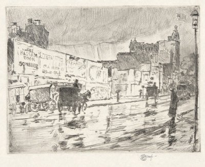 vallas publicitarias de Childe Hassam