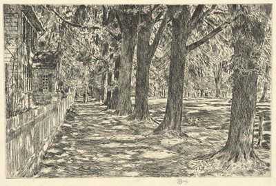 Easthampton, 1917 de Childe Hassam