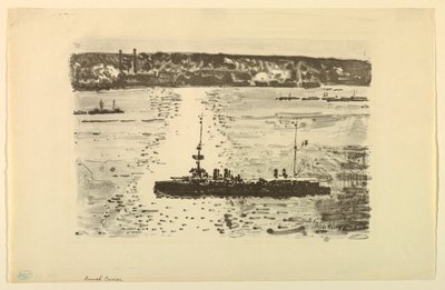 Crucero francés de Childe Hassam