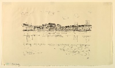 Puerto interior de Childe Hassam