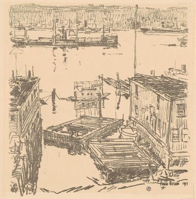 Río del Norte de Childe Hassam
