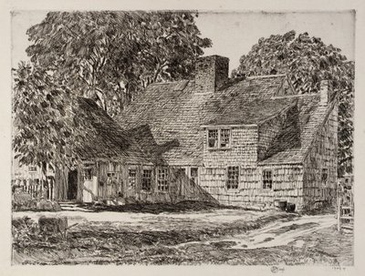 Antigua Casa Dominy de Childe Hassam