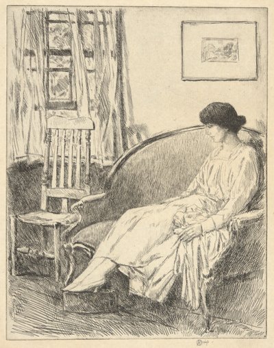 Ventana abierta de Childe Hassam