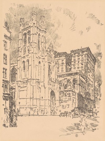 San Tomás, Nueva York de Childe Hassam