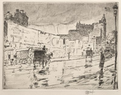 Los Carteles, Nueva York, 1896 de Childe Hassam