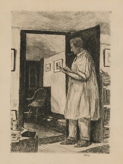 El grabador de Childe Hassam