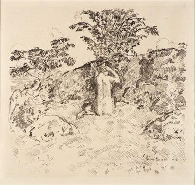 Cerezo silvestre de Childe Hassam