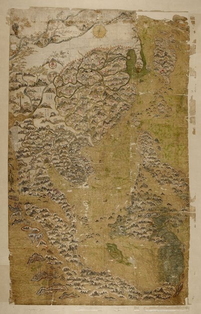 El mapa de Selden de China de Chinese Master