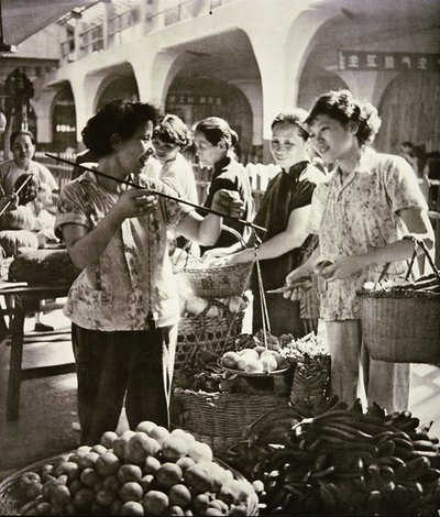 Mercado chino, Shanghái de Chinese Photographer