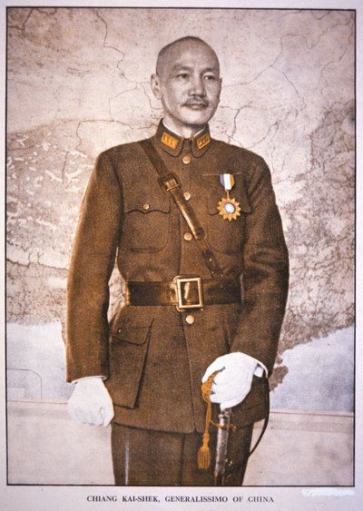 Generalísimo Chiang Kai-Shek de Chinese Photographer