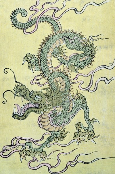 Un dragón chino de Chinese School