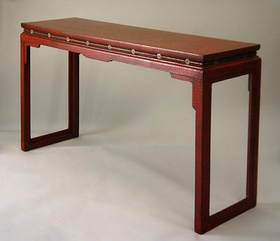 Mesa de altar, período Qianlong (1736-95) de Chinese School