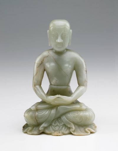 Escultura de Buda Shakyamuni como asceta, siglos XVII-XVIII de Chinese School