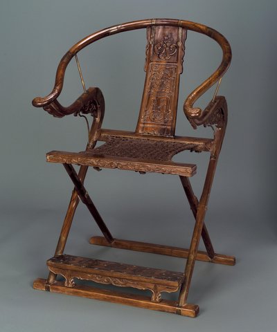 Silla (plegable), dinastía Ming de Chinese School