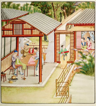 Tienda de modistas chinas de Chinese School