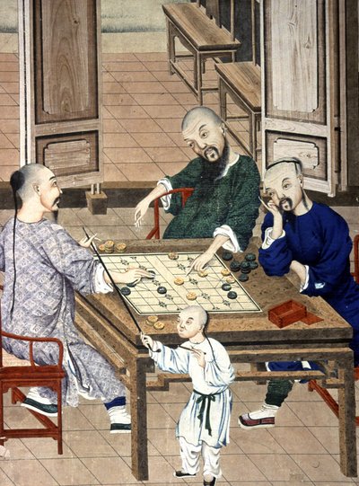 Juego chino Go de Chinese School
