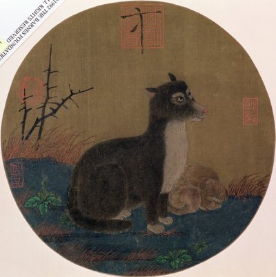 Perros, Dinastía Hui-Tsung, 1100-35 de Chinese School