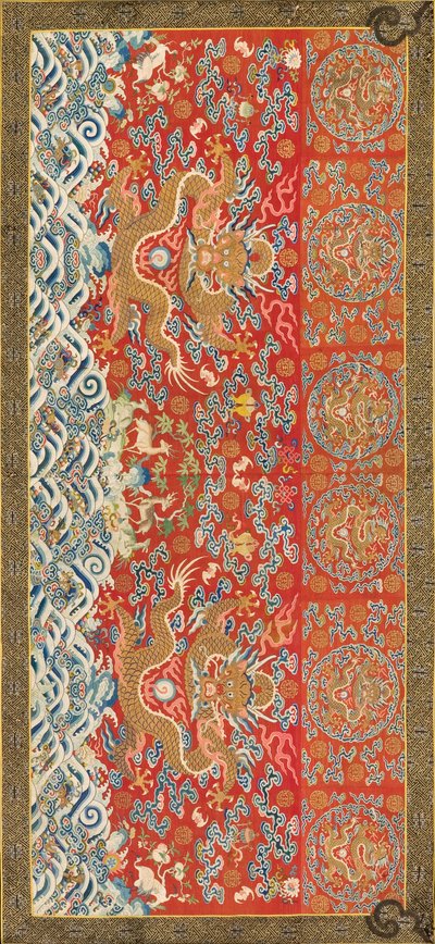 Colgante (con diseño de dragón), 1736-95 de Chinese School