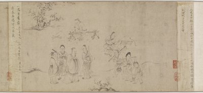 Ilustraciones del Séptimo Mes de las Odas de Bin, dinastía Song o Yuan de Chinese School
