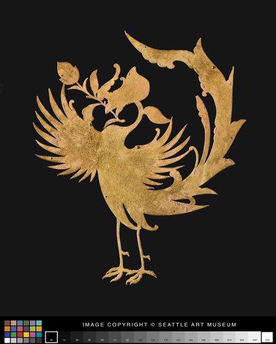 Par de fénix, finales del siglo VII - VIII de Chinese School