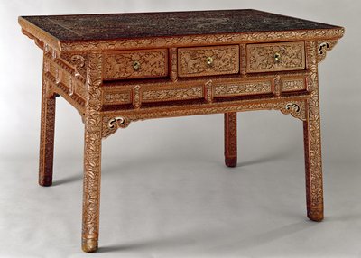 Mesa de palacio, Dinastía Ming, Período Hsuan Te (1426-35) de Chinese School