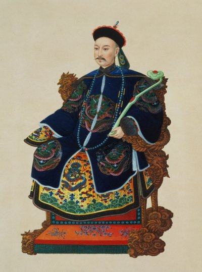 Retrato de un Mandarín de Chinese School