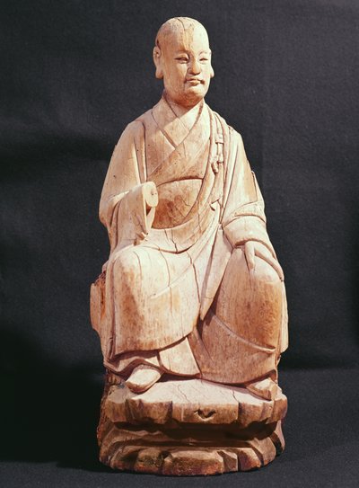 Sacerdote de la Dinastía Sung (madera) de Chinese School