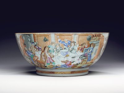 Ponchera rara y masiva, c.1775 de Chinese School