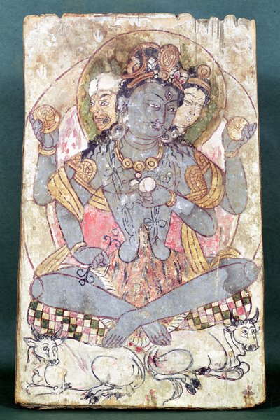 Shiva de Dandan-Willia, Hotan, c.500-527 a.C. de Chinese School