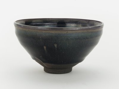 Tazón de té, provincia de Fujian, dinastía Song del Norte o Song del Sur, siglo XII-XIII de Chinese School