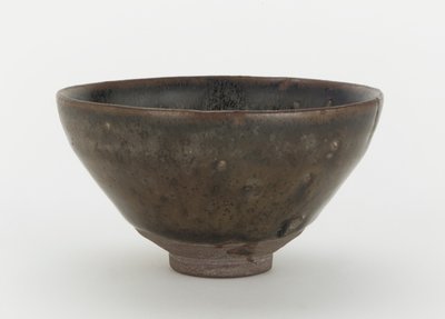 Tazón de té, provincia de Fujian, dinastía Song del Norte o Song del Sur, siglo XII-XIII de Chinese School