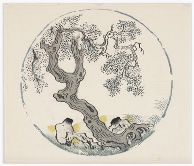Serie de Diez Bambúes, siglo XVIII de Chinese School