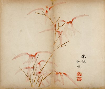 Impresiones del Estudio de los Diez Bambúes, 1643 de Chinese School
