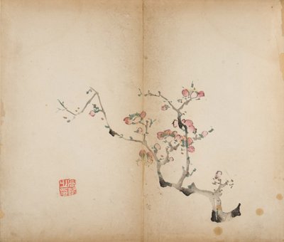 Impresiones del Estudio de los Diez Bambúes, 1643 de Chinese School