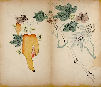Impresiones del Estudio de los Diez Bambúes, 1643 de Chinese School