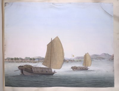 Dos veleros de Chinese School