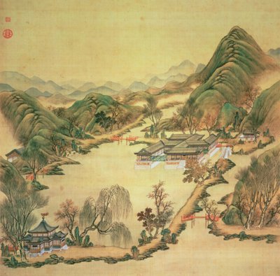 Vista del Palacio de Verano, Pekín de Chinese School