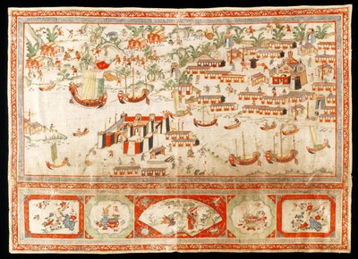 Tapiz de pared de Chinese School