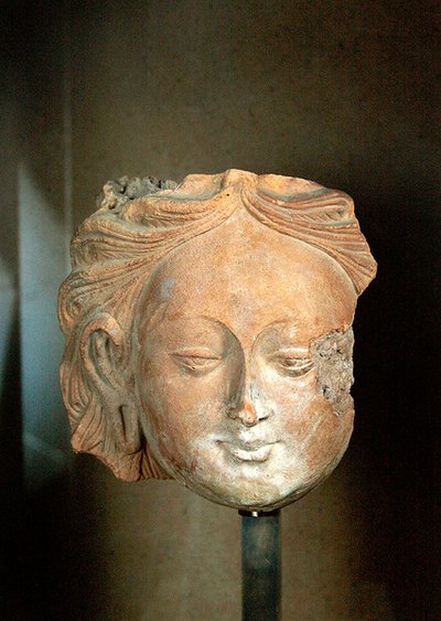 Cabeza de un gran Bodhisattva de Chinese School Chinese School