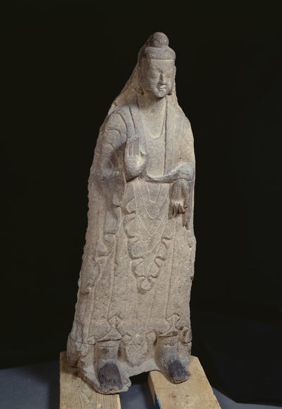 Estatua de Buda Sakyamuni, dinastía Wei del Norte, c.386-534 de Chinese School Chinese School