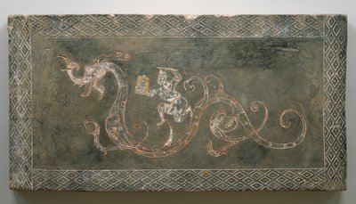 Ladrillo de tumba, 206 a.C.-09 d.C. de Chinese School Chinese School