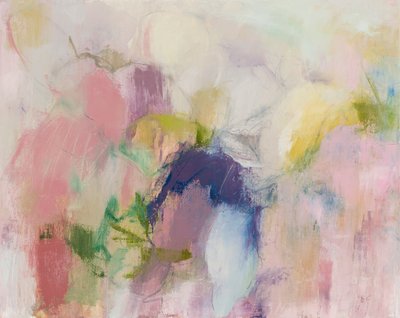 Composición abstracta, serie Formas orgánicas, 2019 de Ching Fun Tso