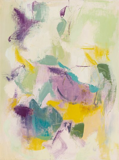 Composición abstracta, Serie de formas orgánicas, 2020 de Ching Fun Tso