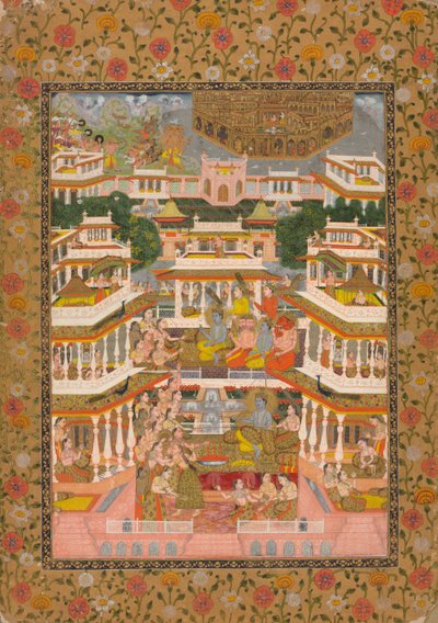 Tiered Court Scene de Chitarman II