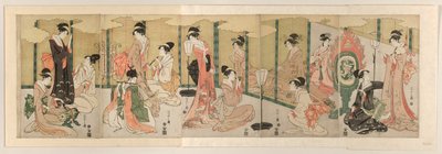 Parodia del Libro de Joruri de Chobunsai Eishi