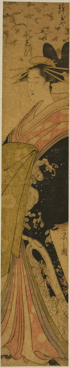 La Cortesana Shizuka del Shizutamaya de Chobunsai Eishi