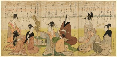 Los seis inmortales de la poesía, abreviado de Chokosai Eisho