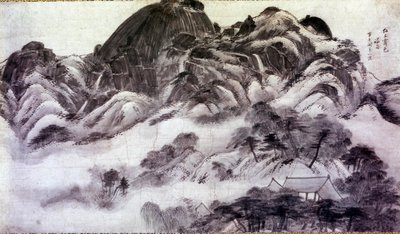 Art coreen: Monte Inwang. Grabados de Chong Son (1676-1759). Siglo XVIII. Colección Jai Hyang John de Chong Son