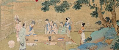 Una reunión literaria en Hsi Yuann en el siglo XI de Chou Ying