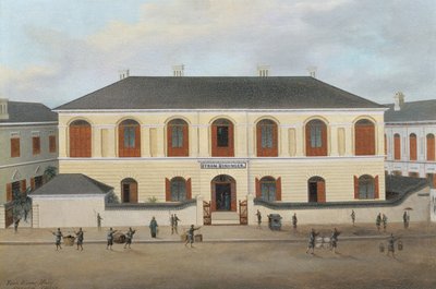 La Casa de Byron Bininger (1826-1903), Shanghái, c.1870 de Chow Qua